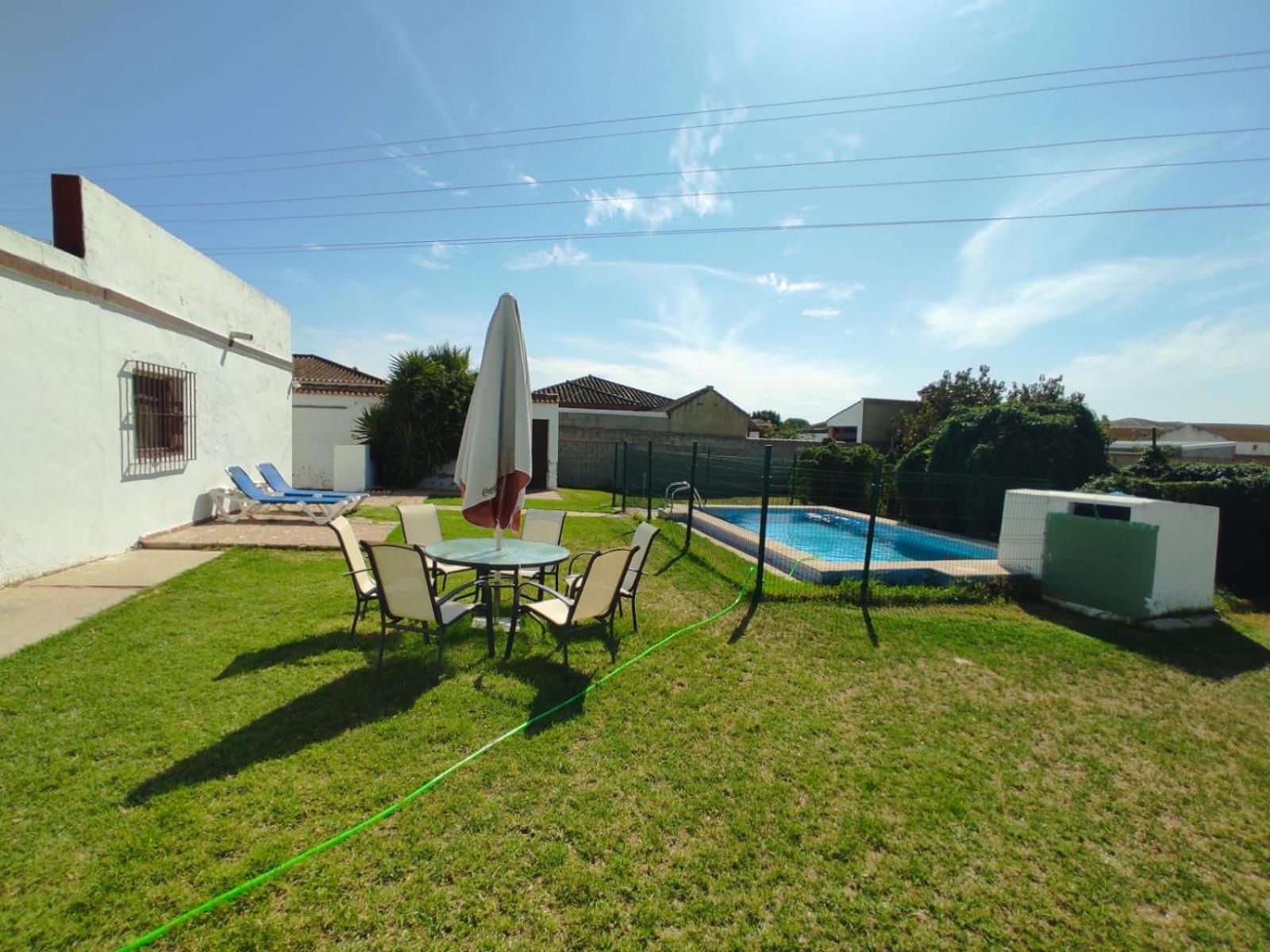 אל פוארטו דה סנטה מריה Casa Rural Con Piscina Verdugo מראה חיצוני תמונה